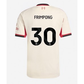 Liverpool Jeremie Frimpong #30 Gostujuci Dres 2025-26 Kratak Rukavima